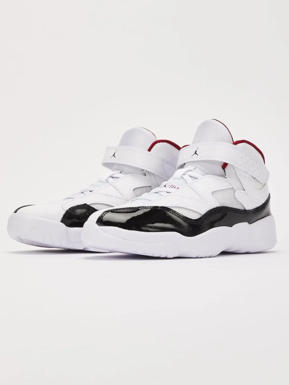 Jordan Kids' White/Black Jumpman Two Trey Basketball Shoes - Picture 1 of 8